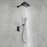 Brass Rainfall Shower System, Luxuly Bathroom Shower Faucet.