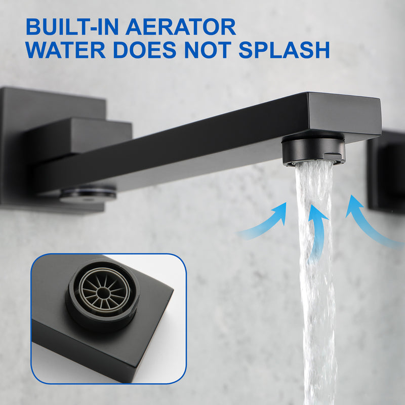 Bathroom Shower System Rainfall Handheld Shower With Faucet Set Tub Spout Wall Mounted Shower Head Trim Kit With Rough-In Valve