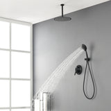 Luxury Shower Faucet Set, Shower System with High Pressure 12" Rain Shower Head and 5-Setting Handheld Shower